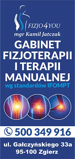 Fizjo4You. Rehabilitacja, fizjoterapia i terapia manualna Kamil Jatczak